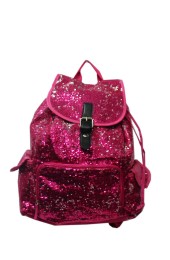 Sequin Backpack-SQB2929L/H/PINK